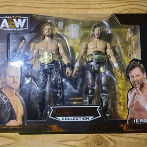 Kenny Omega & Hangman Adam Page AEW Unrivaled Figures (NEW)